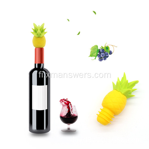 FDA viinipullon silikonikumitulppien tulppa